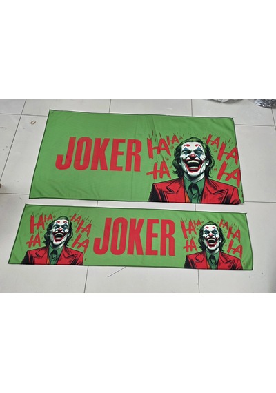 Torpıdo Ve Sırt Havlusu Seti Ön Ve Arka Toplam 2 Parça Joker