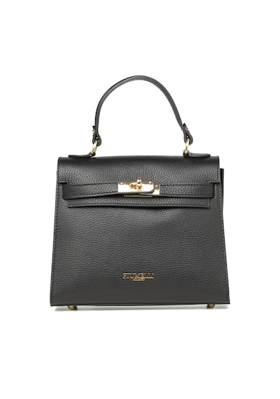 D28 Black Portföy Çantası Kadın Katıa Piumelli Milano Bag D28 Black