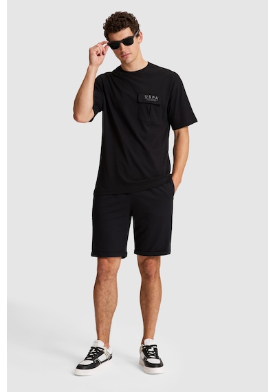 U.S. Polo Assn. U.s. Polo Assn. Erkek Siyah Tişört 50327021-vr046