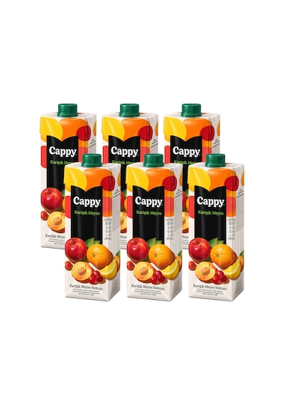 Cappy Karışık Meyve Suyu 1 Lt X 6 Adet