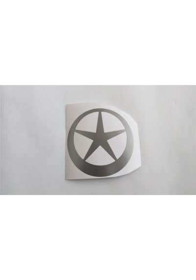 Tümosan Panjur Yıldız Logo Etiket Gri