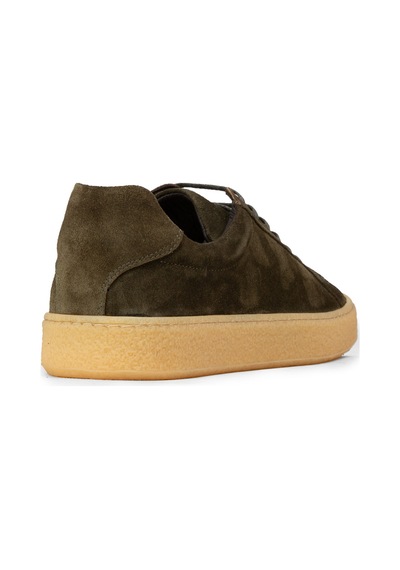 Deery Erkek Hakiki Süet Yeşil Sneaker Ayakkabı - 02018myslc01