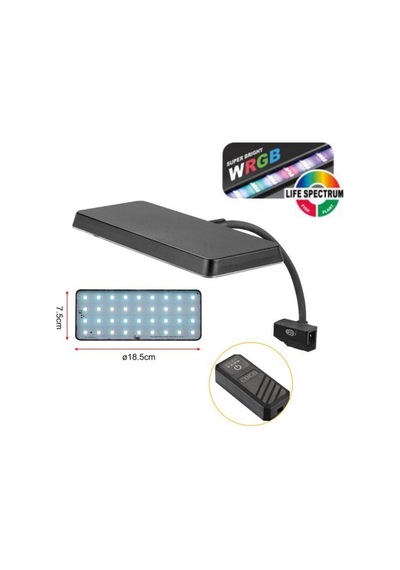 Coco 13w Yön Ayar Led Akvaryum Aydınlatma 75x185 Mm