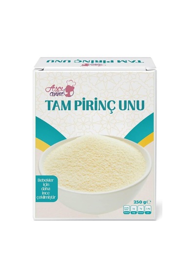 Aşçı Anne Tam Pirinç Unu - 6+ Ay - 250g Belirtilmemiş