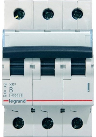 Legrand 403220 Otomatik Sigorta B Tipi 3 Fazlı 32 Amper 4.5Ka