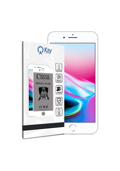Apple Uyumlu iPhone 8 Plus Mat Seramik Hayalet Ekran Koruyucu - Beyaz (555463279) 20 Tl Fark Ile Apple Uyumlu iPhone Hızlı Şarj Kablosu