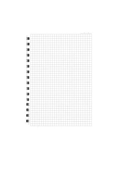 Özkan Deep Note 17x24 Sp. Kareli Defter 100 Yap. Lacivert