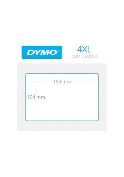 Dymo 4Xl Lw Ekstra Geniş Etiketi 104X159MM 220'li Paket