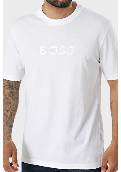 Boss Erkek T Shirt 50559361 100 Beyaz