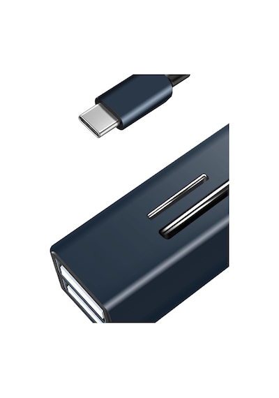 Type-c To Usb Dönüştürücü 3.0 Hub 5in1 Port Hızlı Aktarım 5gbps Usb Hafıza Kart Okuyucu Telefon Pc Bilgisayar T803