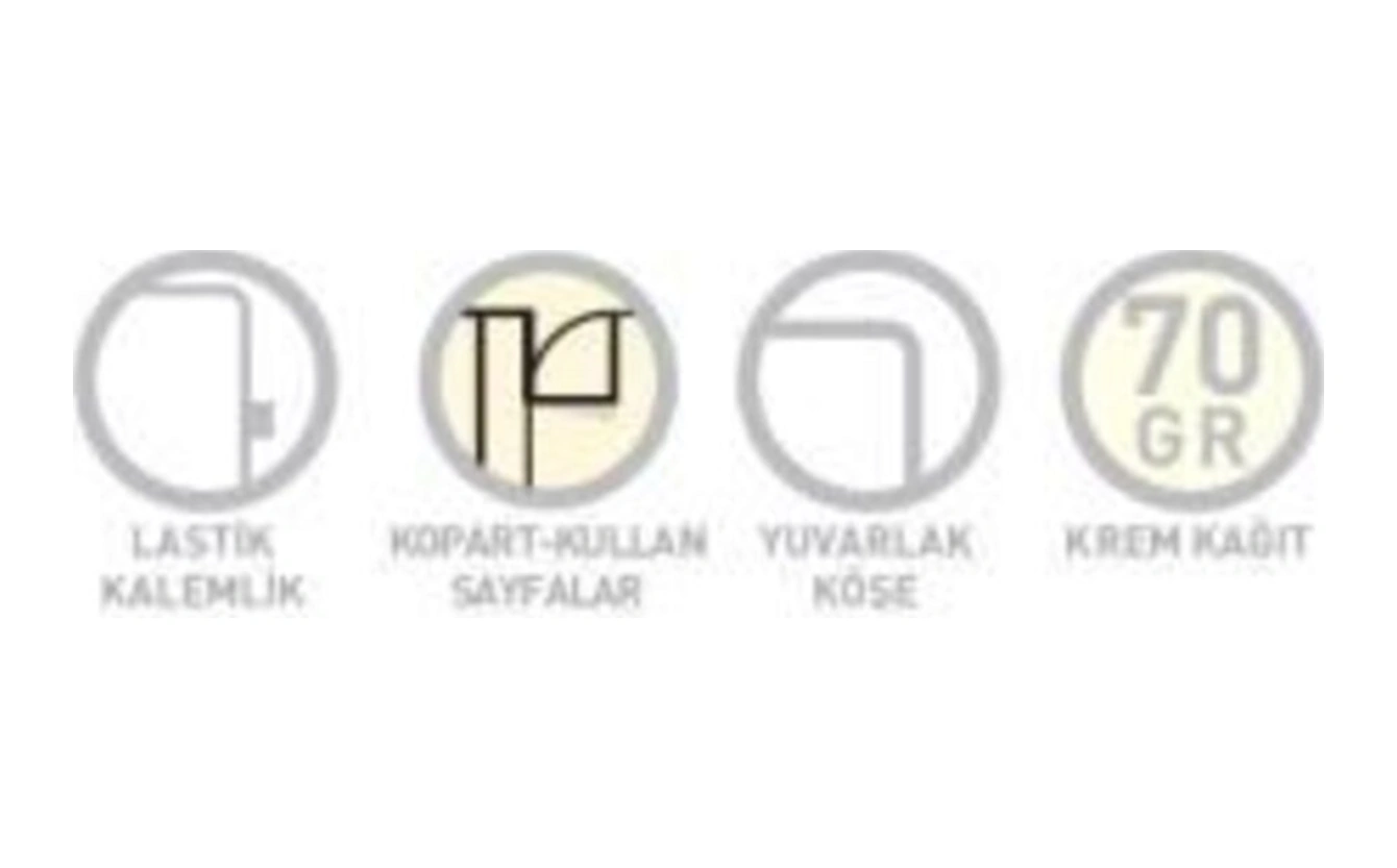 Hardware Notes Ip Dikişli Sert Kapak Not Defteri 13x21cm 120 Yaprak Çizgili 3 Lü Paket 4629
