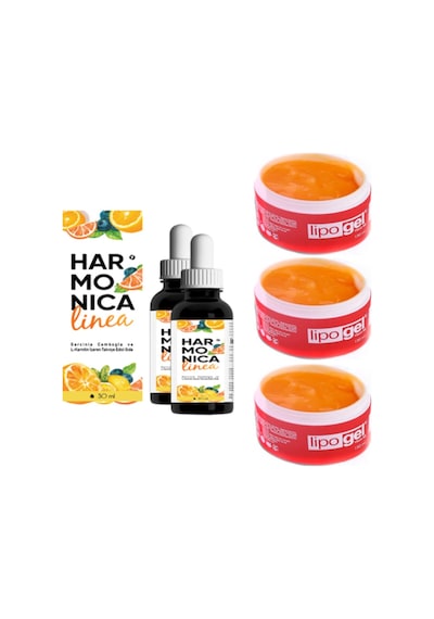 Harmonica Linea 30ml Damla 2 Ad + Lipo Gel 150ml Jel 3 Adet