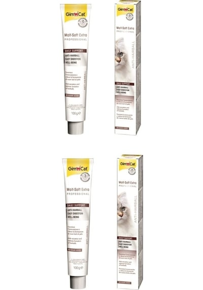 Gimcat Malt Soft Extra Hairball Macun 2 x 100 G