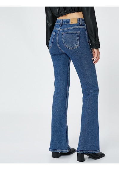 Koton İspanyol Paça Kot Pantolon Yüksek Bel - Victoria Jeans Koyu İndigo 4wal40154md 4WAL40154MDDRK Koyu İndigo Koton İspanyol Paça Kot Pantolon Yüksek Bel - Victoria Jeans Koyu İndigo 4wal40154md 4WAL40154MDDRK Koyu İndigo