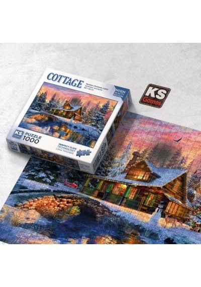 1000 Parça Noel Işıkları Temalı Bulmaca