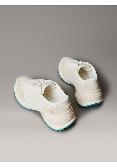 Calvin Klein Kadın Sneaker Yw0yw019630f7 Bej