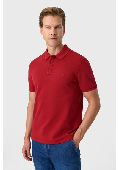 Back And Bond Regular Fit Kırmızı Polo Yaka Tişört