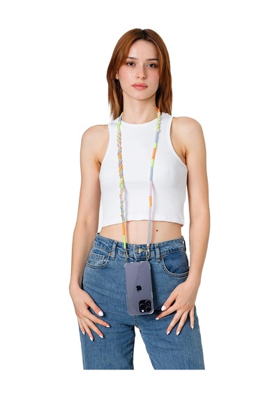 Hippi Daisy Rengarenk 110 Cm El Örgüsü Telefon Ve Çanta Askısı Sku: Mırstk6230be0bf4