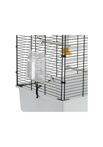 52003817 Vogelheim Rekord 4, Muhabbet Kuşları İçin, Komple Donanım, Ölçüler: 60 X 32,5 X 57,5 Cm, Siyah