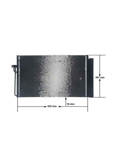 Mahle Ac345000s Klima Radyatoru 62118361362 62118364006 64508361362