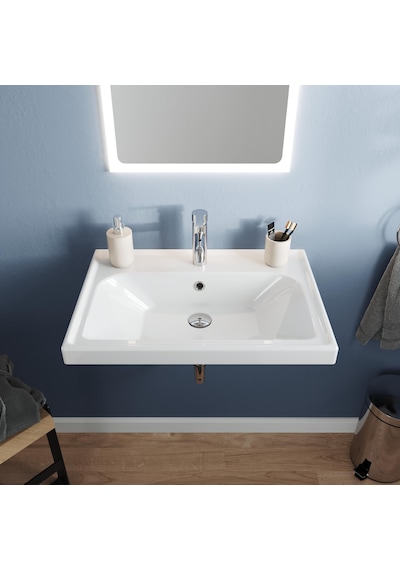 Turkuaz Frame Lavabo 65 x 45 CM Beyaz