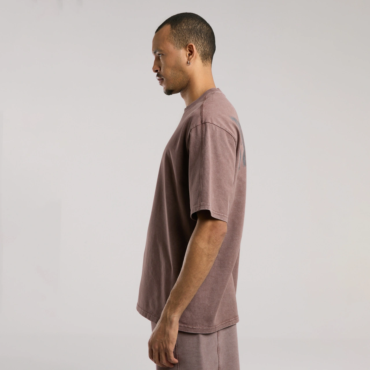 Everlast Bronx 1910 Oversize Erkek Kahverengi T-shirt Tm0029 Kahverengi