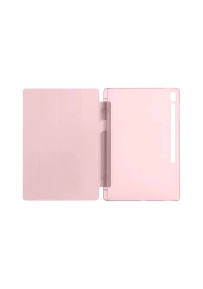 Apple Apple iPad Pro 11 2024 Kılıf Kalemlikli Hugo Tablet Kılıfı - Rose Gold Diğer