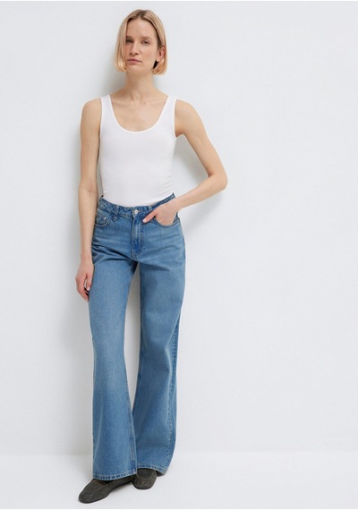 Mavi Kadın Atlet Basıc Tank Top 164156-620 beyaz