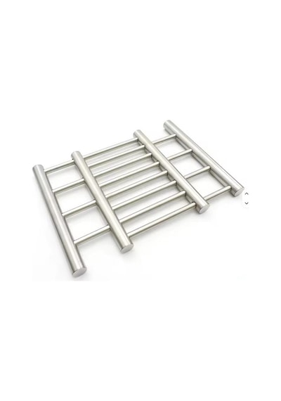 Çelik Açılır Kapanır Nihale Çaydanlık Ve Tencere Altlığı, Isıya Dayanıklı Paslanmaz Metal Ocak Üstü Altlık Metal