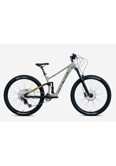 Kron El Nıno - 29" Mtb Full Sus. - 425mm - 11 Vites - H.disc - Bej-siyah / Sarı