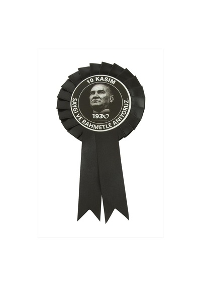 Mustafa Kemal Atatürk Yaka Rozeti Kokartı