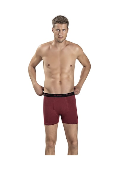 Jiber Erkek Modal Pamuklu Renkli Boxer 321 - 12 Adet 001