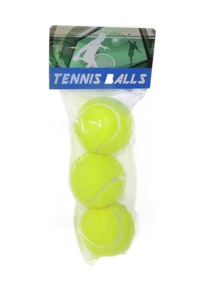 3 Lü Tenis Topu Poşetli