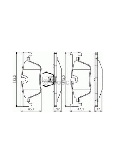 0986495289 Disk Balata Arka Bmw F20 F30 116 118 120 D 2010