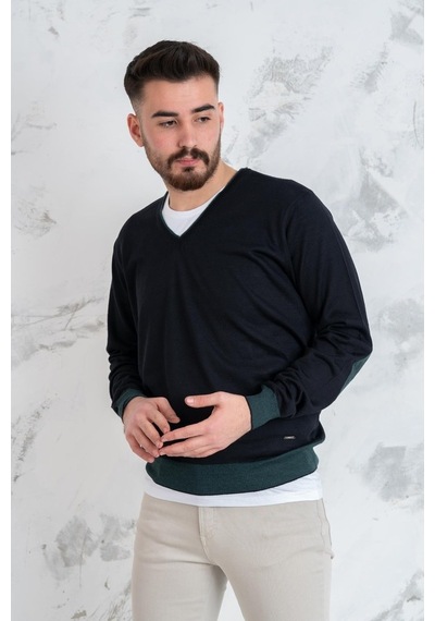 Neyir Triko V Yaka Regular Fit Erkek Triko Kazak