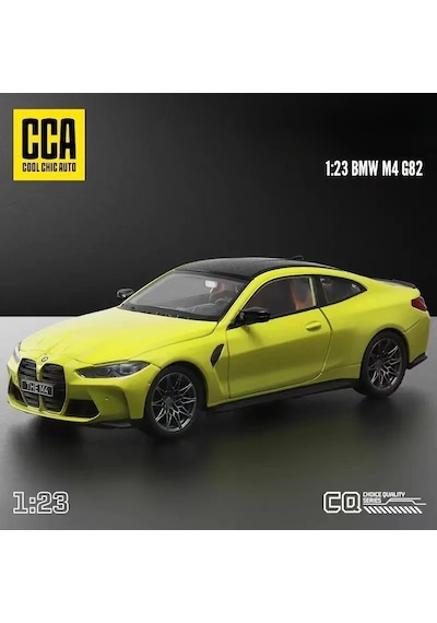 1:23 M4 G82 M4 Supercar Alaşım Diecasts Ses Ve Işık Yeşil