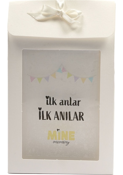 Mine Memory Bebek - Hamile Fotoğraf Anı Hatıra Kartı Seti 40 Adet - Hediyelik Soft Siyah Çok Renkli