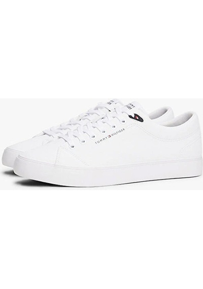 Tommy Hilfiger Th Hı Vulc Core Low Lth Iı Ess Erkek Beyaz Sneaker Fm0fm05511ybs Beyaz Tommy Hilfiger Th Hı Vulc Core Low Lth Iı Ess Erkek Beyaz Sneaker Fm0fm05511ybs Beyaz