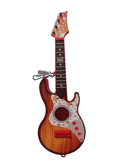 Oyuncak Gitar Elektro Gitar Okul Gösterileri Için Gitar 50cm