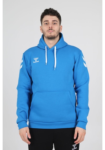 Hummel Armin Pamuklu Hoodie Saks Mavi