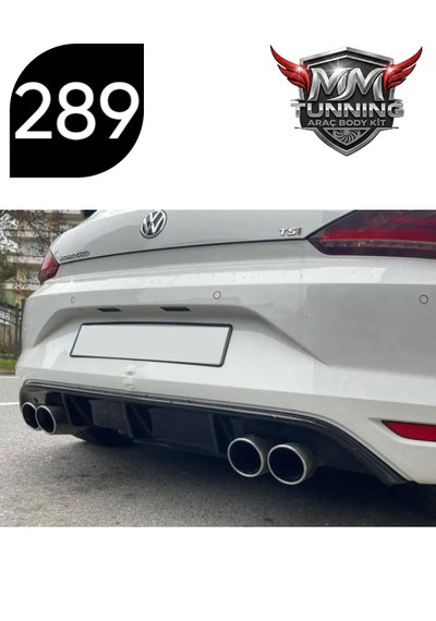 Mmtunning Volkswagen Scirocco Arka Difüzör