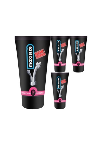Maxsize Maxi Size Cream 4 Adet Erkeğe Özel 50 Ml Şekillendirici Canlandırıcı Krem