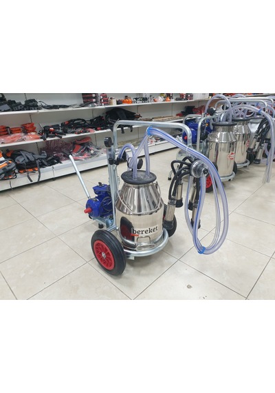 Bereket  Bs Mini X Tek Sağım Paslanmaz Süt Sağım Makinası