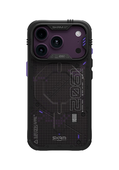 Apple Uyumlu iPhone 18 Pro Max Uyumlu Kılıf M-safe Şarj Özellikli Airbag Tasarımlı Skinarma Vigor Xe Kapak Mor