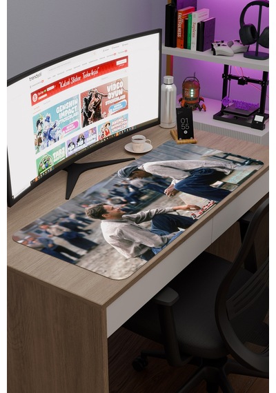 Esaretin Bedeli V3 90x40 Xxl Gaming Kauçuk Kaymaz Taban Mouse Pad Fare Altlığı