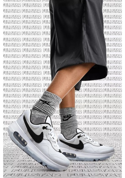 Nike Air Max Motif G. S. Unisex Canvas White Sneaker Kanvas Spor Ayakkabı Beyaz Beyaz