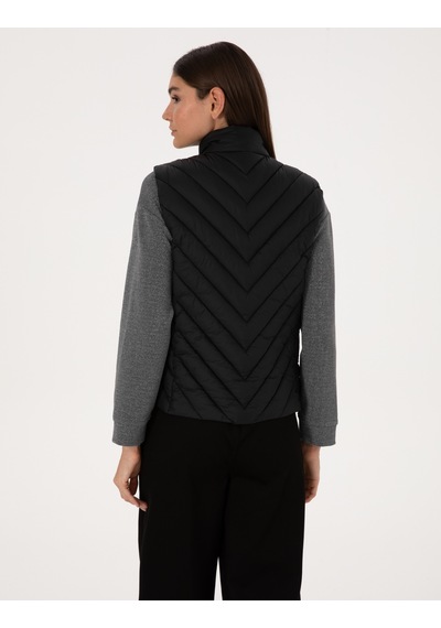 Pierre Cardin Kadın Siyah Mont Yelek 50314047-vr046 Siyah