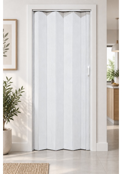 Basic Beyaz Katlanır Akordiyon Kapı G85 X Y203 1