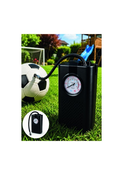 Taşınabilir Araç Hava Pompası Analog Manometreli Lastik Şişirme Pompası - Hs08377828-7307