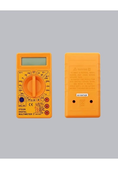 Depomıx Çok Fonksiyonlu Dijital Multimetre Elektrik Test Cihazı